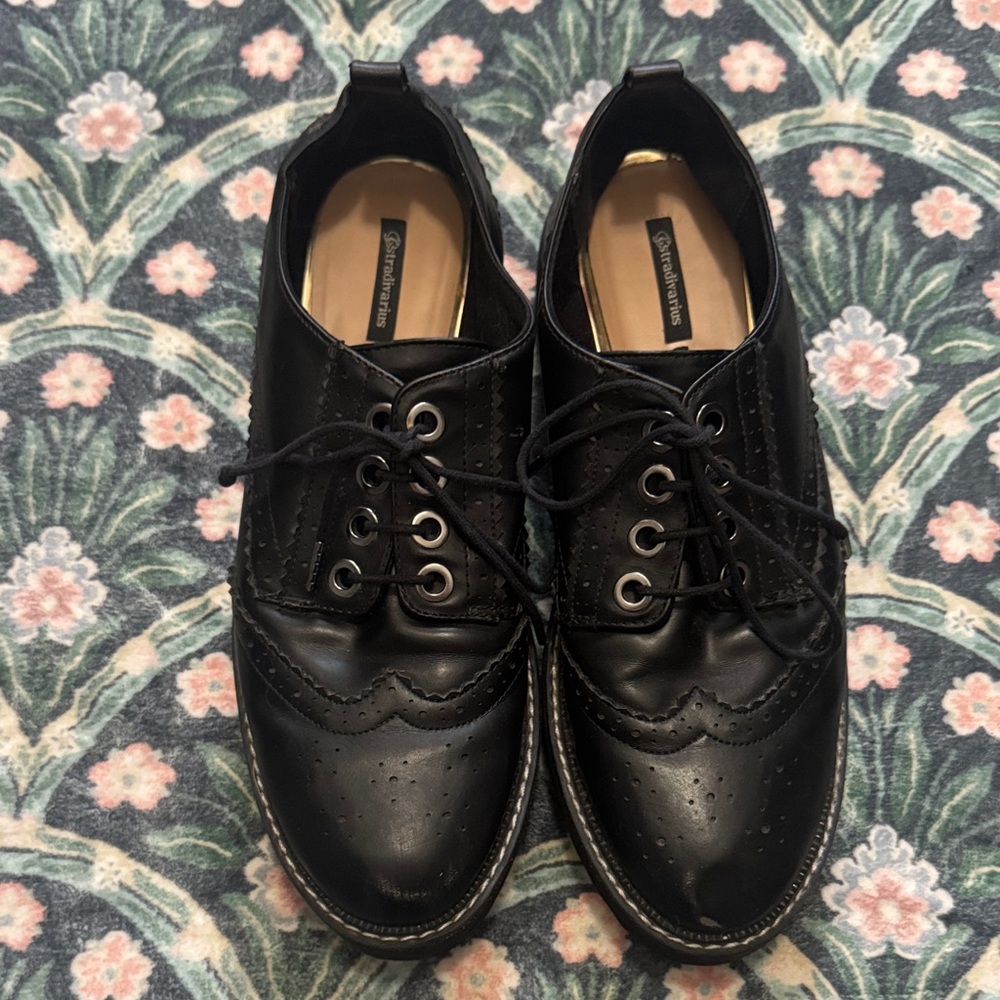 Black Men's Oxford Shoes